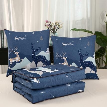 91家纺网 家纺一手货源 找家纺 （总）素玖抱枕被 2023新款磨毛印花抱枕被