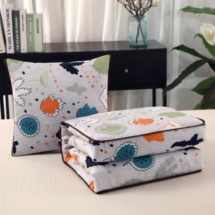 91家纺网 家纺一手货源 找家纺 （总）素玖抱枕被 2023新款磨毛印花抱枕被