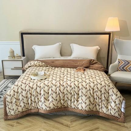 91家纺网 家纺一手货源 找家纺 （总）澳洲羽 2024新直播3D按摩豆豆被子被芯春秋冬被加厚