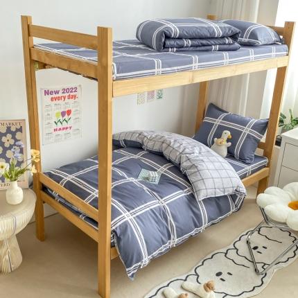 91家纺网 家纺一手货源 找家纺 （总）铭成家纺2022新款全棉印花学生三件套