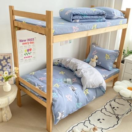 91家纺网 家纺一手货源 找家纺 （总）铭成家纺2022新款全棉印花学生三件套