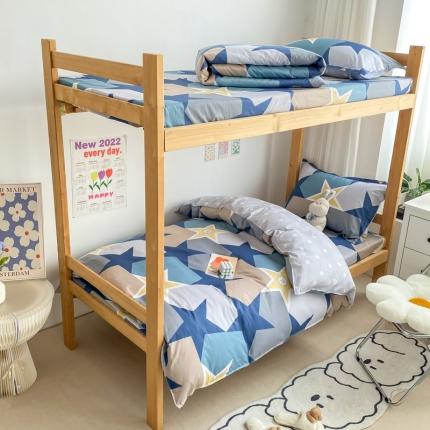 91家纺网 家纺一手货源 找家纺 （总）铭成家纺2022新款全棉印花学生三件套