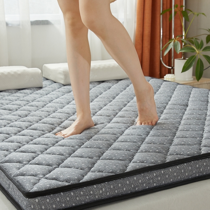 91家纺网 家纺一手货源 找家纺 时奥 2022新款椰棕护颈床垫系列(包邮) SN经典灰（乳胶+椰棕）