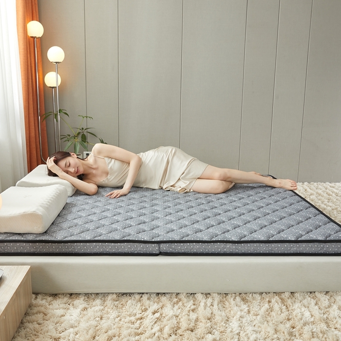 91家纺网 家纺一手货源 找家纺 时奥 2022新款椰棕护颈床垫系列(包邮) SN经典灰（乳胶+椰棕）