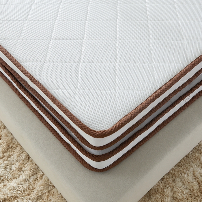 91家纺网 家纺一手货源 找家纺 时奥 2022新款椰棕护颈床垫系列(包邮) SN驼绒白（乳胶+椰棕）