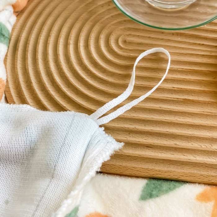 91家纺网 家纺一手货源 找家纺 呗旺鹿 2022高克重印花小清新加厚保暖牛奶绒四件套直播橘美