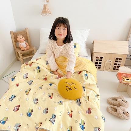 91家纺网 家纺一手货源 找家纺 （总）吉咪兔 2022新款儿童卡通全棉豆豆被-夏被图