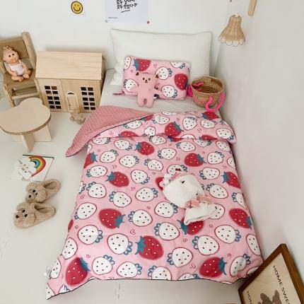 91家纺网 家纺一手货源 找家纺 （总）吉咪兔  2022新款儿童卡通全棉豆豆被