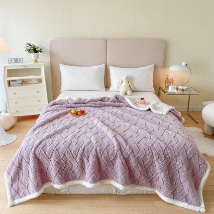 91家纺网 家纺一手货源 找家纺 （总）二八年华 2022新款加厚塔芙绒羊羔绒四件套系列