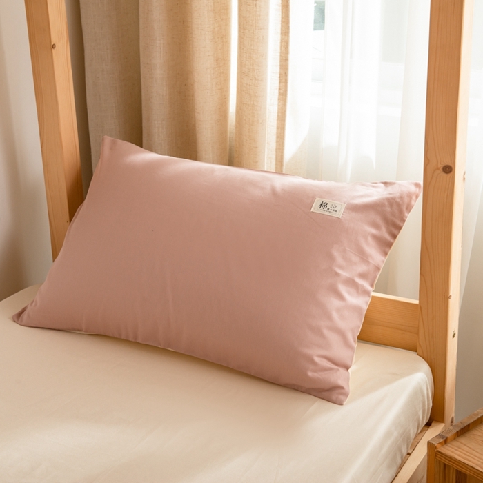 91家纺网 家纺一手货源 找家纺 杜先生 2023新款全棉学生宿舍上下铺色拼系列三件套 藕粉-奶茶