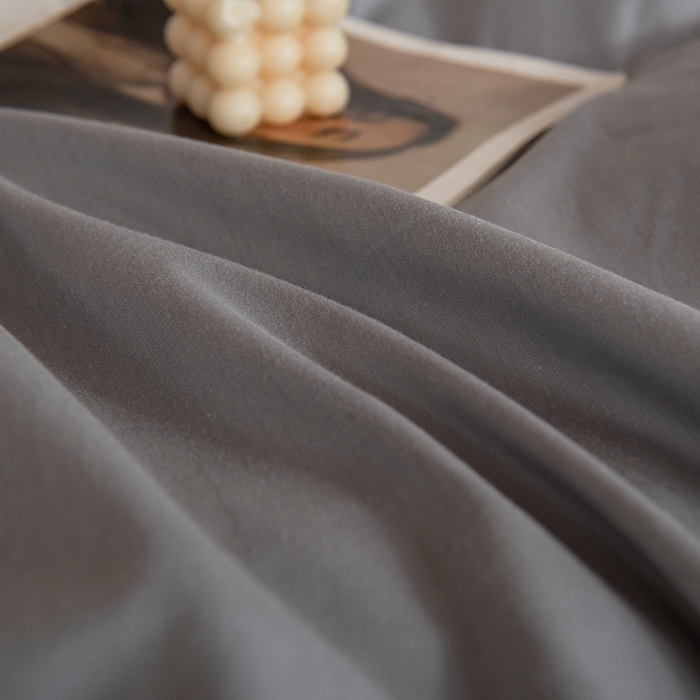 91家纺网 家纺一手货源 找家纺 杜先生 2023新款全棉学生宿舍上下铺色拼系列三件套 浅灰