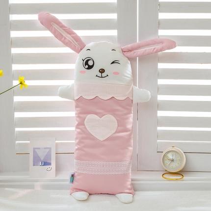 91家纺网 家纺一手货源 找家纺 总）良佐生活2022新款60支贡缎全棉儿童动物枕头24x56