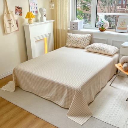 91家纺网 家纺一手货源 找家纺 总优彩 2022新款全棉13372法式田园风情浪漫碎花单床单