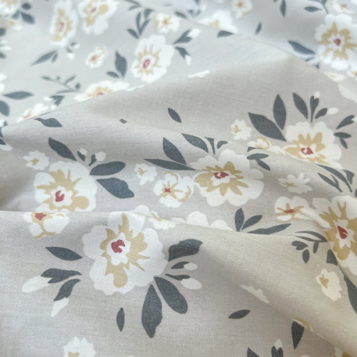 91家纺网 家纺一手货源 找家纺 优彩 2022全棉13372法式田园风情浪漫碎花单被套 记忆