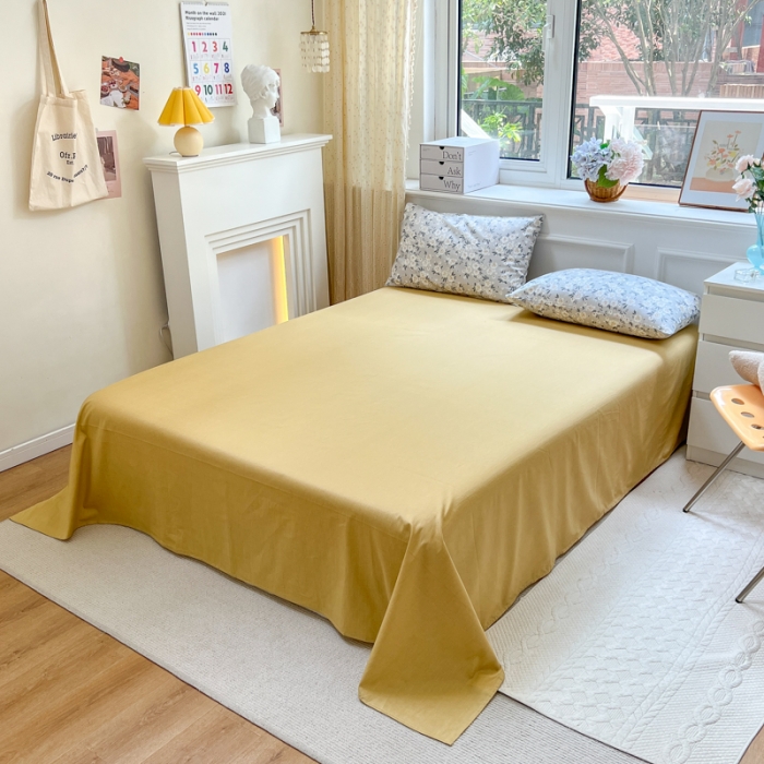 91家纺网 家纺一手货源 找家纺 优彩 2022全棉13372法式田园风情浪漫碎花单床单 记忆