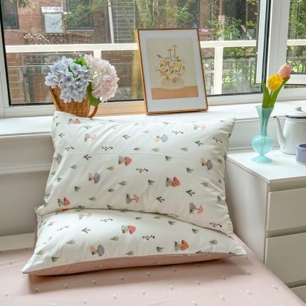 91家纺网 家纺一手货源 找家纺 优彩 全棉13372法式田园风情浪漫碎花单枕套 童话镇