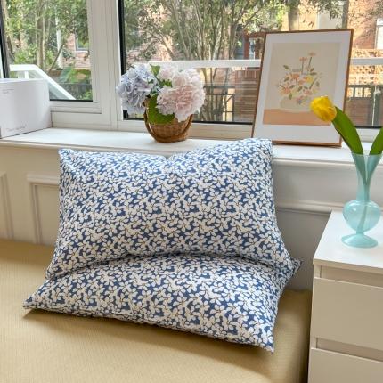 91家纺网 家纺一手货源 找家纺 优彩 2022全棉13372法式田园风情浪漫碎花单枕套星月夜