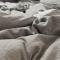 91家纺网 家纺一手货源 找家纺 莱宁被业 2022新款日式色织水洗棉冬被 布朗灰