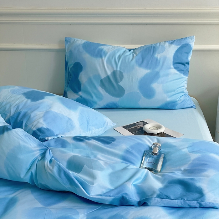 91家纺网 家纺一手货源 找家纺 （总）窝米 2022秋季新品全棉13370简约风系列四件套