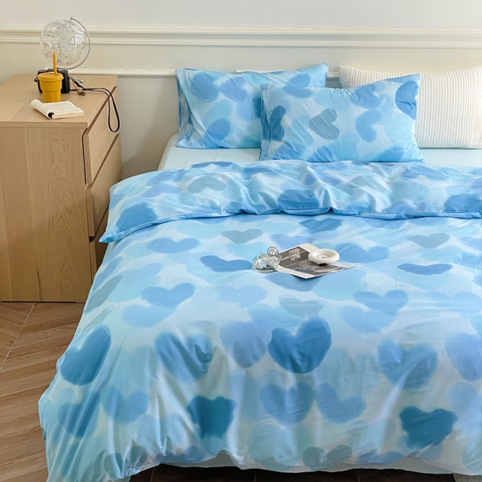 91家纺网 家纺一手货源 找家纺 （总）窝米 2022秋季新品全棉13370简约风系列四件套