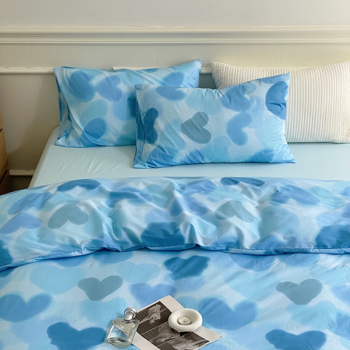 91家纺网 家纺一手货源 找家纺 （总）窝米 2022秋季新品全棉13370简约风系列四件套