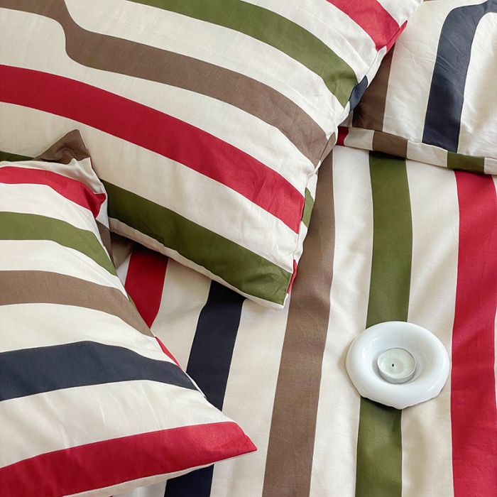 91家纺网 家纺一手货源 找家纺 窝米 2022秋季新品全棉13370简约风系列四件套 巴赫乐谱