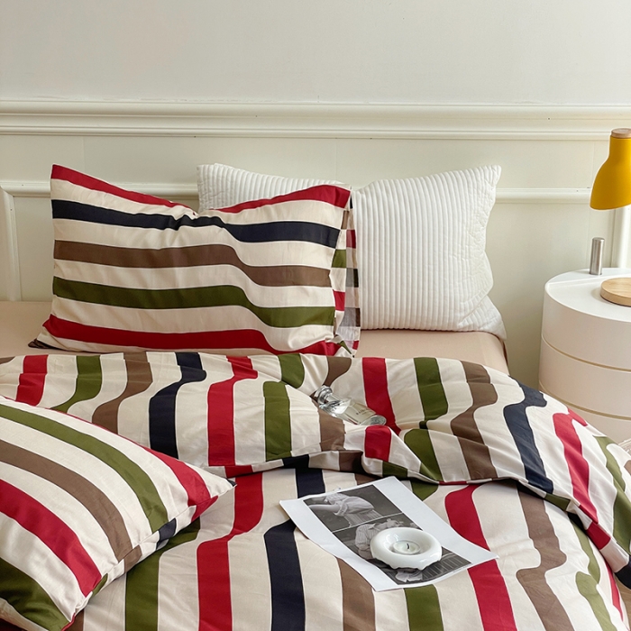 91家纺网 家纺一手货源 找家纺 窝米 2022秋季新品全棉13370简约风系列四件套 巴赫乐谱