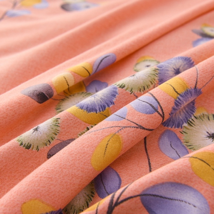 91家纺网 家纺一手货源 找家纺 润淳 2025新款加厚活性磨毛四件套纯棉三件套 爱丽尔 玉