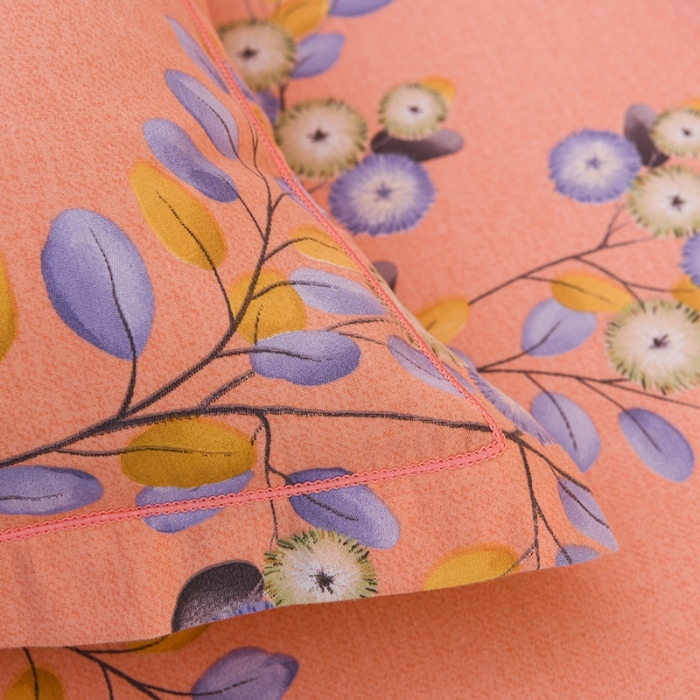 91家纺网 家纺一手货源 找家纺 润淳 2025新款加厚活性磨毛四件套纯棉三件套 爱丽尔 玉