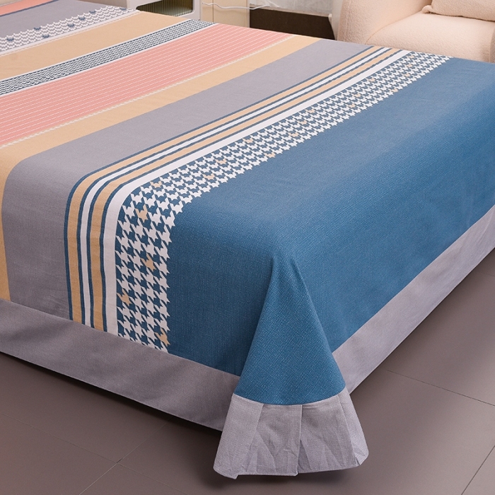 91家纺网 家纺一手货源 找家纺 润淳 2025新款加厚活性磨毛四件套纯棉三件套 摩登都市 粉