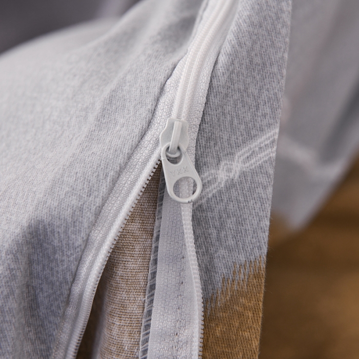 91家纺网 家纺一手货源 找家纺 润淳 2025新款加厚活性磨毛四件套纯棉三件套 品格  灰