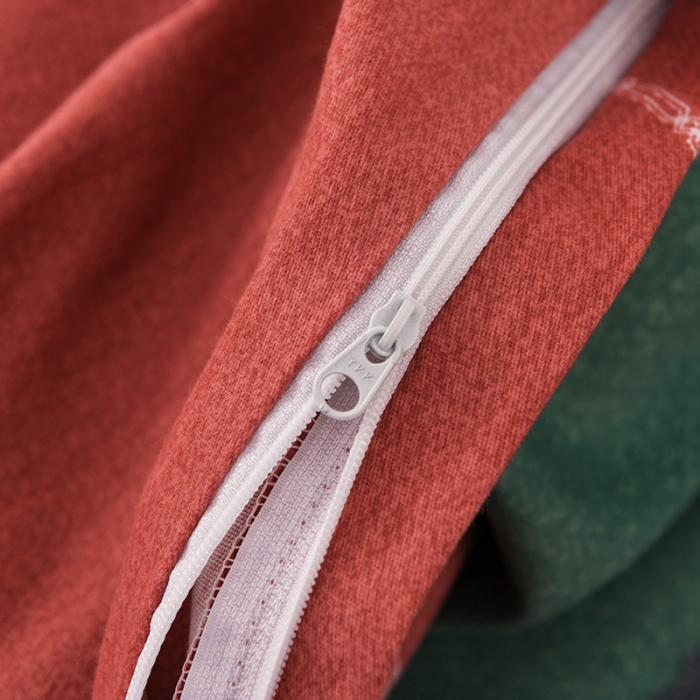 91家纺网 家纺一手货源 找家纺 润淳 2025新款加厚活性磨毛四件套纯棉三件套 品格 酒红