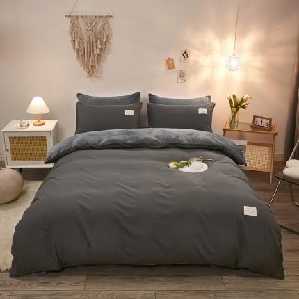 91家纺网 家纺一手货源 找家纺 （总）啊雅家居 2025新款水洗棉加绒单面绒被套