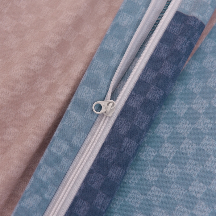 91家纺网 家纺一手货源 找家纺 润淳 2025新款加厚活性磨毛四件套纯棉三件套 小鹿格韵 桔