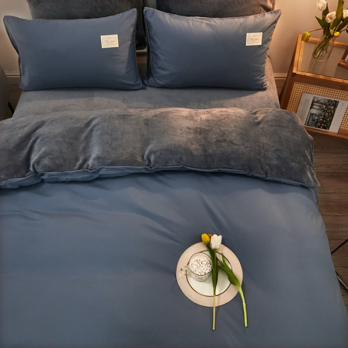 91家纺网 家纺一手货源 找家纺 （总）啊雅家居 2025新款水洗棉加绒单面绒被套