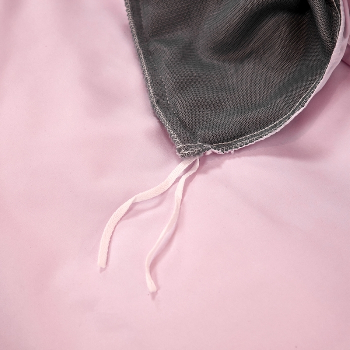 91家纺网 家纺一手货源 找家纺 啊雅家居 2025新款水洗棉加绒单面绒被套 暖粉加牛奶绒