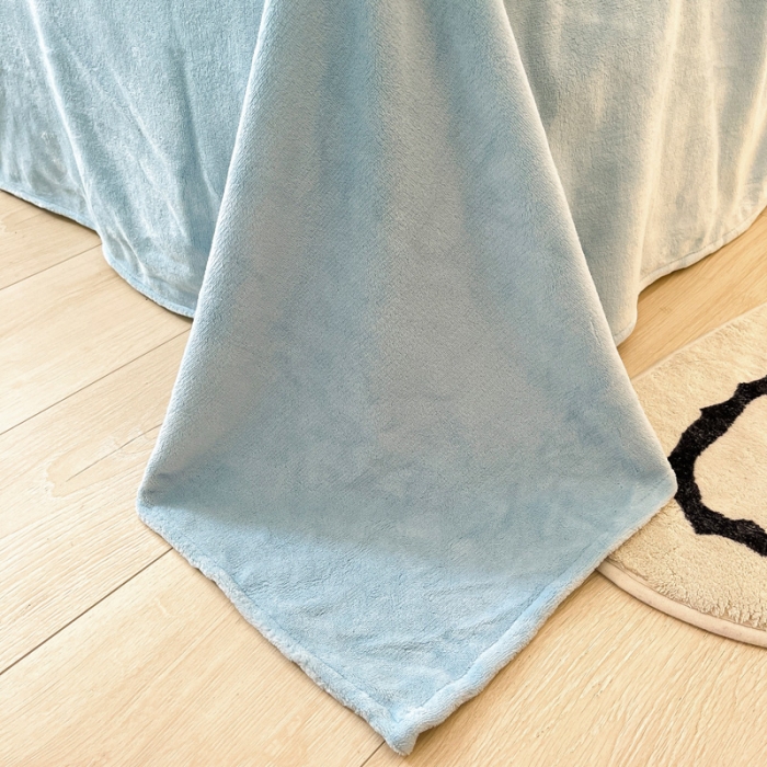 91家纺网 家纺一手货源 找家纺 金爱家 2023新款牛奶绒小清新四件套 大橙橙