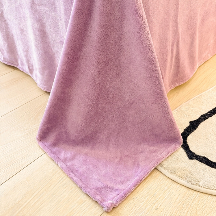 91家纺网 家纺一手货源 找家纺 金爱家 2023新款牛奶绒小清新四件套 快乐兔子