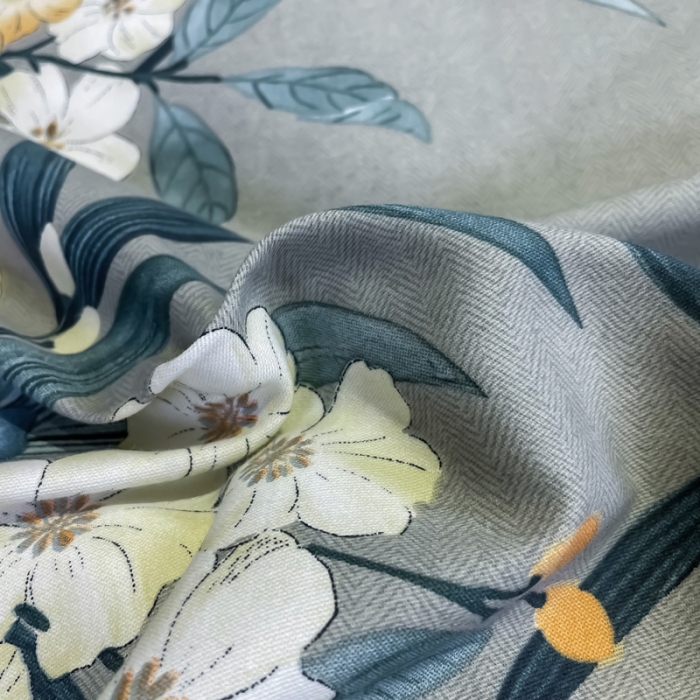 91家纺网 家纺一手货源 找家纺 金爱家2023新款大版磨毛四件套花卉系列 芳菲芳郁-兰