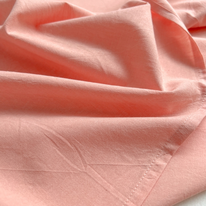 91家纺网 家纺一手货源 找家纺 玖弘家居  2022新款全棉色织水洗棉单品床单系列 纯粉