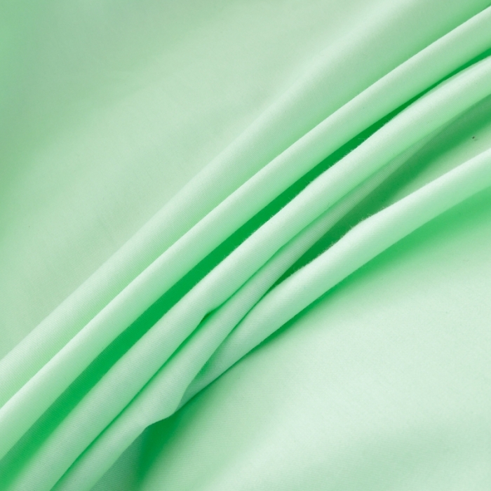 91家纺网 家纺一手货源 找家纺 卡迪亚家纺2022新款全棉13372学生纯色三件套 浅绿