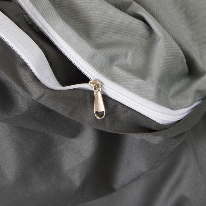 91家纺网 家纺一手货源 找家纺 卡迪亚家纺2022新款全棉13372学生纯色三件套 深灰