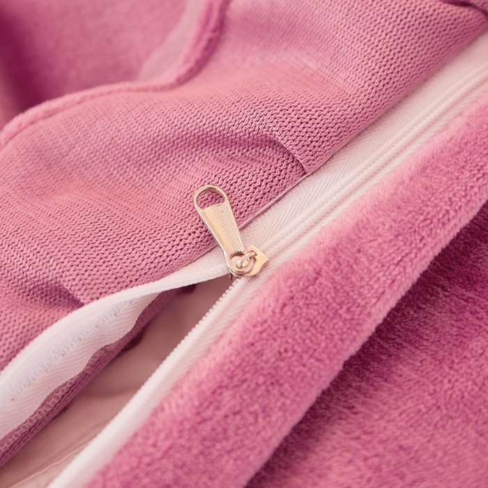 91家纺网 家纺一手货源 找家纺 找底底新款230g牛奶绒法莱绒刺绣蕾丝边床裙款四件套 豆沙色