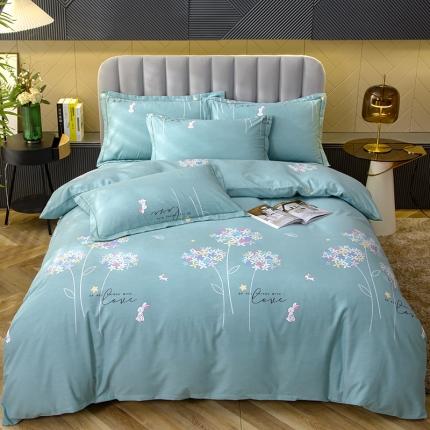 91家纺网 家纺一手货源 找家纺 （总）简冠家纺 2022新款全棉加厚生态磨毛四件套