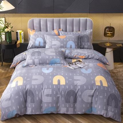 91家纺网 家纺一手货源 找家纺 （总）简冠家纺 2022新款全棉加厚生态磨毛四件套