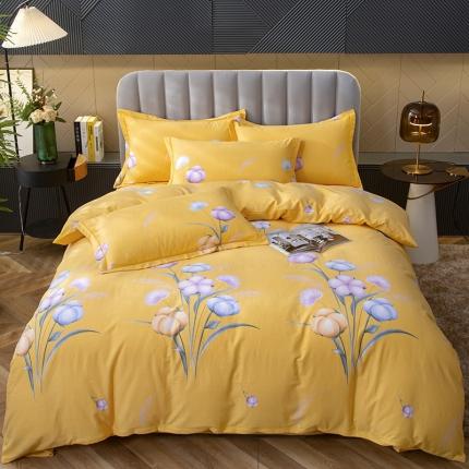 91家纺网 家纺一手货源 找家纺 （总）简冠家纺 2022新款全棉加厚生态磨毛四件套