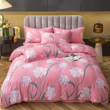 91家纺网 家纺一手货源 找家纺 （总）简冠家纺 2022新款全棉加厚生态磨毛四件套