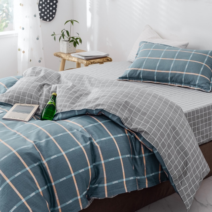 91家纺网 家纺一手货源 找家纺 贝兰仙奴全棉学生三件套团购开学宿舍床上用品 离歌兰