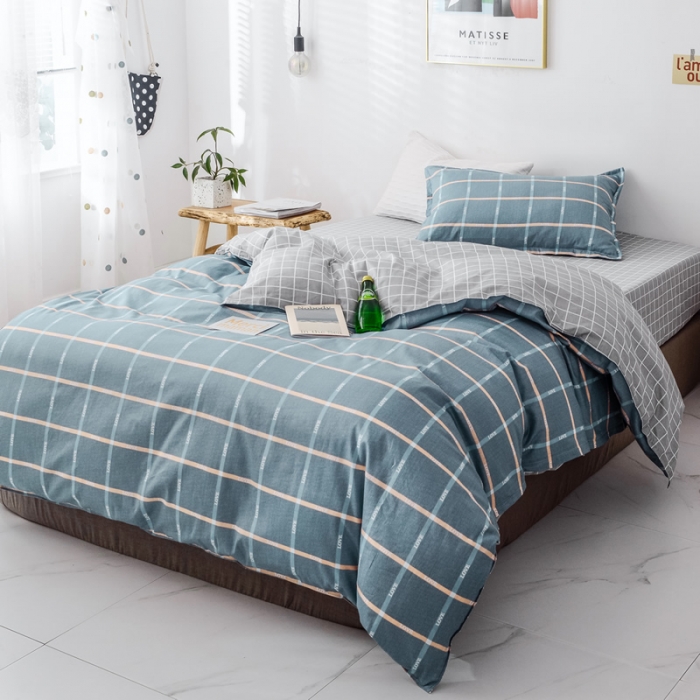 91家纺网 家纺一手货源 找家纺 贝兰仙奴全棉学生三件套团购开学宿舍床上用品 离歌兰