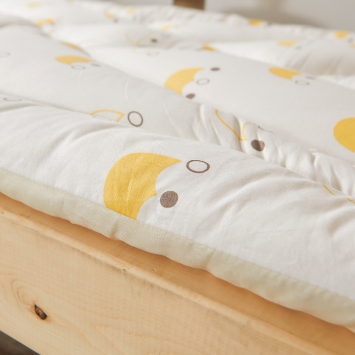 91家纺网 家纺一手货源 找家纺 鹿辉2022新款全棉A类棉花床垫床褥子 小皇冠